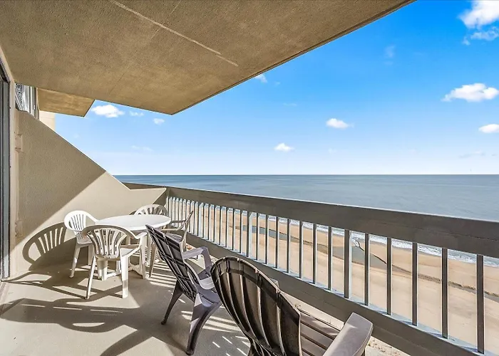 Sunny Oceanfront Century I 2 Bed/2 Bath With Indoor Pool! Ocean Stadt