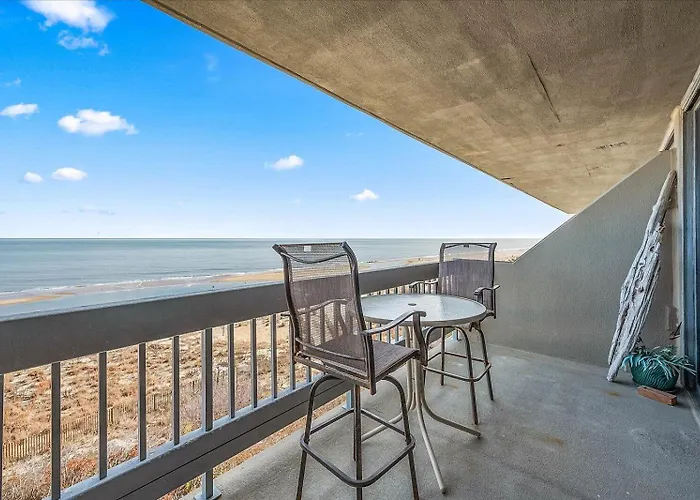 Sunny Oceanfront Century I 2 Bed/2 Bath With Indoor Pool! Ferienhaus *